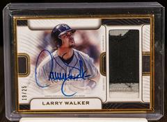 Larry Walker #FAC-LW Baseball Cards 2023 Topps Definitive Framed Autograph Patch Collection Prices