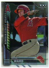 Taylor Ward Baseball Cards 2016 Bowman Chrome Scouts' Top 100 Update Prices