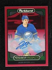 Jacob Bryson [Red Autograph] Hockey Cards 2021 Parkhurst Prominent Prospects Prices