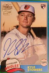 Kyle Stowers [Green] Baseball Cards 2023 Topps Archives 1981 Fan Favorites Autographs Prices