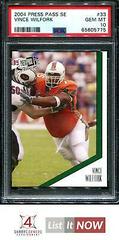 Vince Wilfork #33 Football Cards 2004 Press Pass Se Prices
