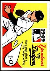 1949 Yankees, Dodgers [Preacher Roe] #47 Baseball Cards 1971 Fleer World Series Black Back Prices
