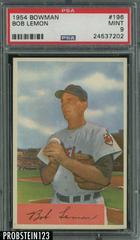 Bob Lemon #196 Baseball Cards 1954 Bowman Prices