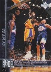 Shaquille O'Neal Basketball Cards 1997 Upper Deck Game Dated Memorable Moments Prices