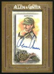 Aaron Abrams [Employee] Baseball Cards 2022 Topps Allen & Ginter Mini Autographs Prices