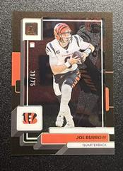 Joe Burrow [Orange] #10 Football Cards 2022 Panini Clearly Donruss Prices