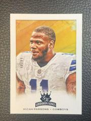 Micah Parsons [Blue] #GK-35 Football Cards 2021 Panini Chronicles Gridiron Kings Prices