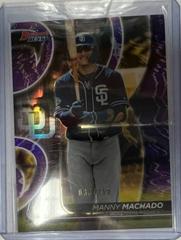 Manny Machado [Purple Refractor] #15 Baseball Cards 2020 Bowman's Best Prices