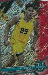 Eli Brooks [Chrome Red Shimmer Refractor] #72 Basketball Cards 2021 Bowman University Prices