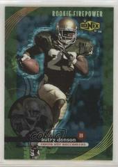 Autry Denson #89 Football Cards 1999 UD Ionix Prices