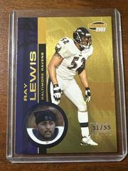 Ray Lewis [Premiere Date] Football Cards 2001 Pacific Invincible Prices