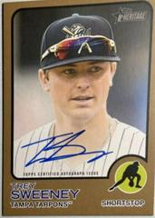 Trey Sweeney [Gold] #ROA-TS Baseball Cards 2022 Topps Heritage Minor League Real One Autographs Prices