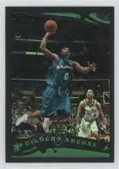 Gilbert Arenas [Black Refractor] #7 Basketball Cards 2005 Topps Chrome Prices