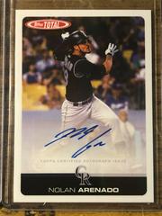 Nolan Arenado [Autograph] #900-A Baseball Cards 2019 Topps Total Prices