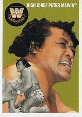 High Chief Peter Maivia Wrestling Cards 2006 Topps Heritage II WWE Prices
