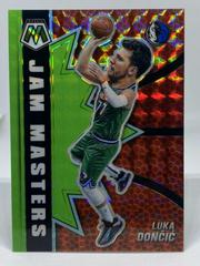 Luka Doncic [Green Fluorescent] #12 Basketball Cards 2020 Panini Mosaic Jam Masters Prices
