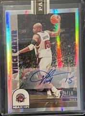 Vince Carter [Premium Autograph] Basketball Cards 2022 Panini Hoops Prices