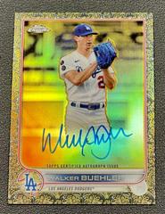 Walker Buehler #GEA-WB Baseball Cards 2022 Topps Gilded Collection Chrome Gold Etch Autographs Prices