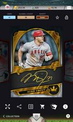 Mike Trout [Gold] Baseball Cards 2022 Topps Five Star Royalty Autographs Prices
