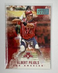 Albert Pujols [Framed Blue] #68 Baseball Cards 2017 Panini Diamond Kings Prices