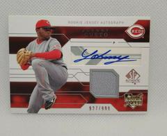 Johnny Cueto [Autograph Jersey] Baseball Cards 2008 SP Authentic Prices