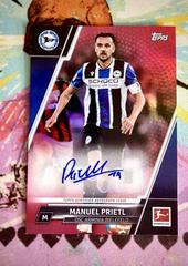Manuel Prietl [Red] Soccer Cards 2021 Topps Bundesliga Autographs Prices