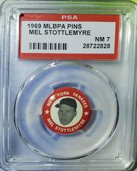 Mel Stottlemyre Baseball Cards 1969 MLBPA Pins Prices