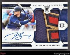 Travis Blankenhorn [Patch Auto] Baseball Cards 2021 Panini National Treasures Prices