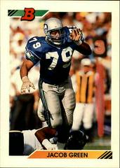 Jacob Green #21 Football Cards 1992 Bowman Prices