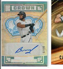 Bryan De La Cruz [Silver] #C-BD Baseball Cards 2022 Panini Capstone Crown Autographs Prices