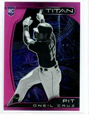 Oneil Cruz [Pink] #3 Baseball Cards 2022 Panini Chronicles Titan Prices