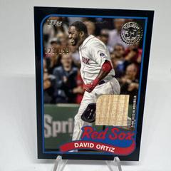 David Ortiz [Black] #89BR-DO Baseball Cards 2024 Topps 1989 Relic Prices
