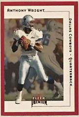 Anthony Wright [Star Ruby] #59SR Football Cards 2001 Fleer Premium Prices