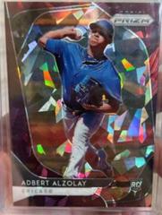 Adbert Alzolay [Burgundy Cracked Ice Prizm] Baseball Cards 2020 Panini Prizm Prices