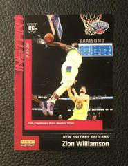 Zion Williamson #101 Basketball Cards 2019 Panini Instant Prices