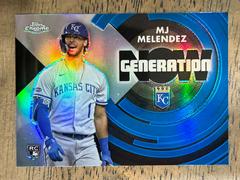 MJ Melendez Baseball Cards 2022 Topps Chrome Update Generation Now Prices