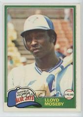 Lloyd Moseby Baseball Cards 1981 O Pee Chee Prices