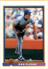 Dan Plesac #34 Baseball Cards 1991 Bowman Prices