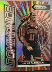 DeMar DeRozan [Silver Prizm] #13 Basketball Cards 2023 Panini Prizm Dominance Prices