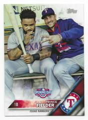 Prince Fielder [Swinging] Baseball Cards 2016 Topps Opening Day Prices