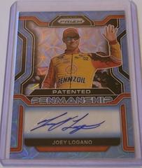 Joey Logano [Carolina Blue Scope] #PP-JL Racing Cards 2022 Panini Prizm Nascar Patented Penmanship Autographs Prices