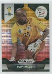 Rais M'Bolhi [Yellow & Red Pulsar Prizm] Soccer Cards 2014 Panini Prizm World Cup Prices