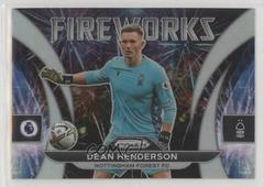 Dean Henderson [Silver] Soccer Cards 2022 Panini Prizm Premier League Fireworks Prices