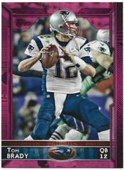 Tom Brady [Throwing Pink] Football Cards 2015 Topps Prices