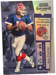 Doug Flutie [Championship Ticket] #9 Football Cards 2000 Playoff Contenders Prices