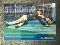 Steven Kwan [Blue] #LO-5 Baseball Cards 2023 Topps Update Laid Out Prices