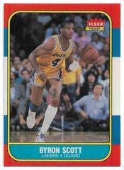 Byron Scott #99 Basketball Cards 1986 Fleer Prices