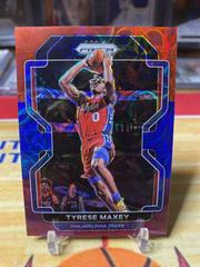 Tyrese Maxey [Green Choice Prizm] Basketball Cards 2021 Panini Prizm Prices