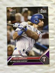 Travis Jankowski [Purple] #WS-14 Baseball Cards 2023 Topps Now World Series Champions Prices