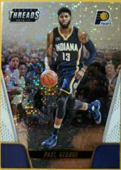 Paul George [Dazzle] #1 Basketball Cards 2016 Panini Threads Prices
